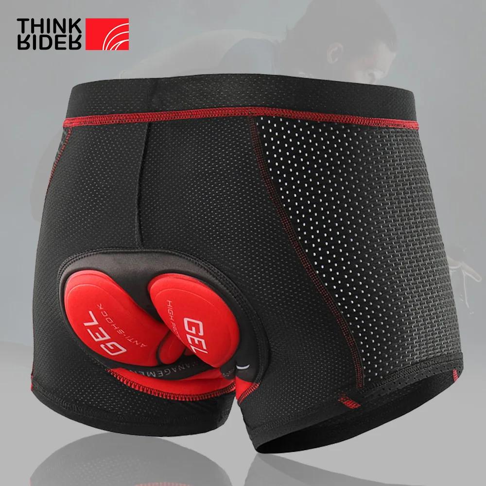 ThinkRider Ŭ ݹ Ŭ ⼺ ӿ 5D  е      MTB Road Bike Underwear Man Short